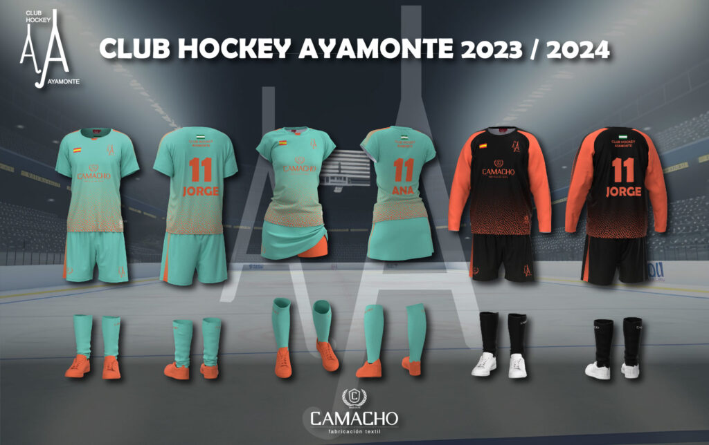 CLUB HOCKEY AYAMONTE Prensentacion 2023 2a equipacion scaled 1